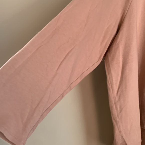 Eileen Fisher Women Sweatshirt Tan Brown Lyocell Organic Cotton Tunic size 2x - Picture 3 of 6